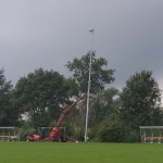 Nieuwe Lichtinstallatie voor VV De Rijnstreek